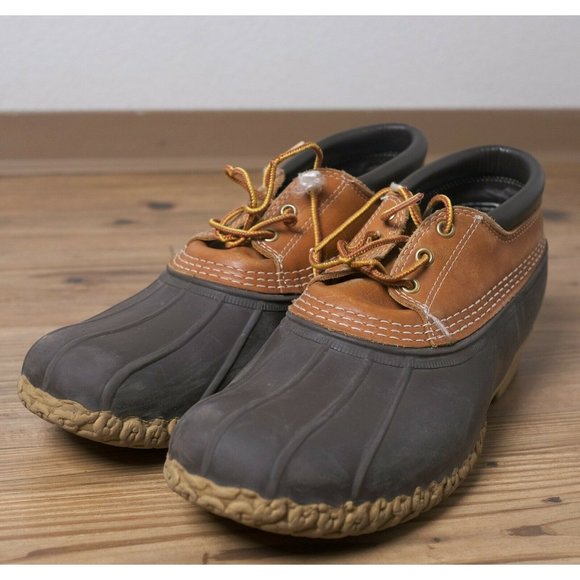 Vintage LL Bean Duck Snow Shoes Size 11 Brown Made In Maine main image 9
